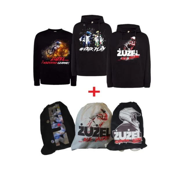 Zestaw prezentowy dla niego nr 9 (bluza plus plecak)