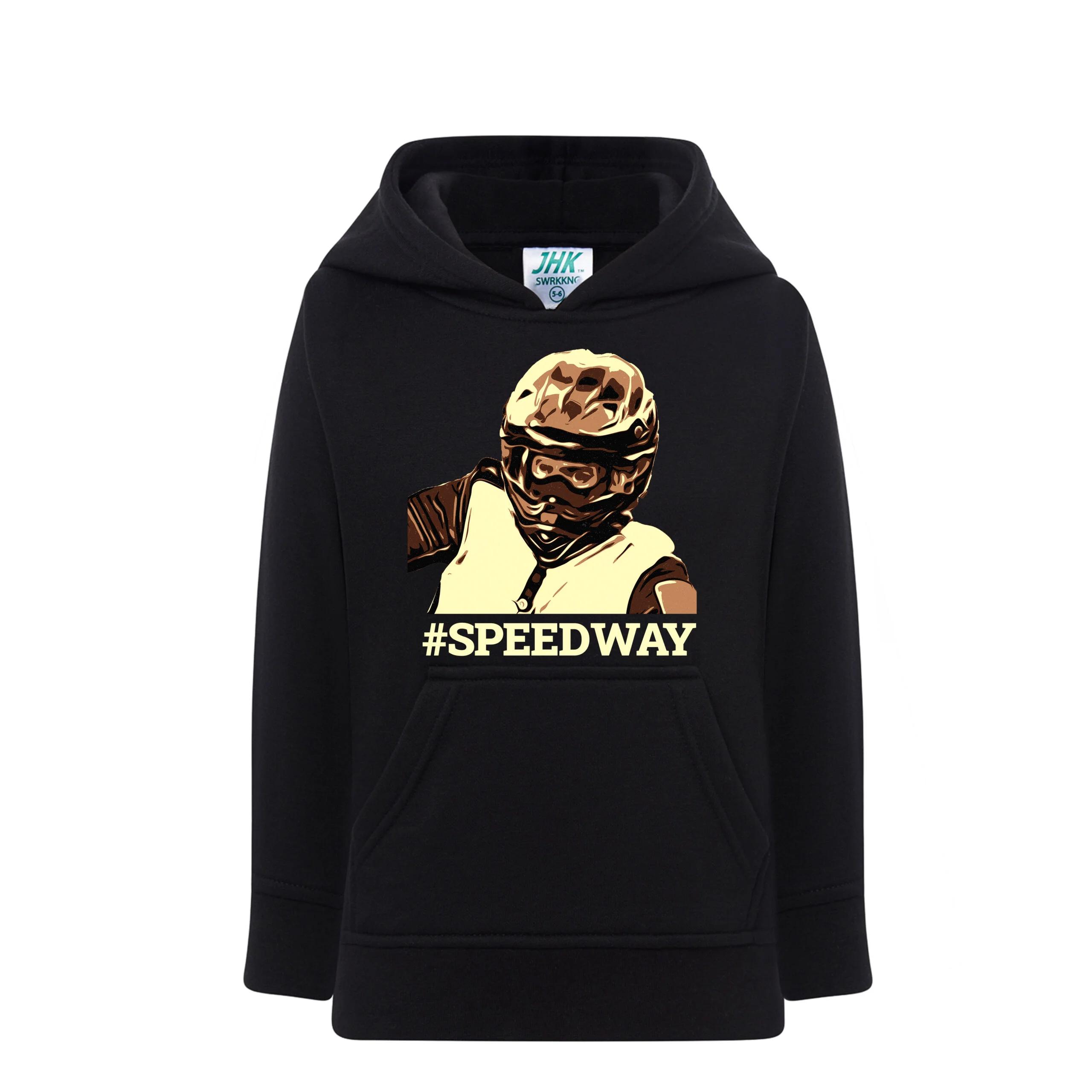 Bluza dla dziecka z kapturem i żużlową grafiką MZ13 Różne kolory