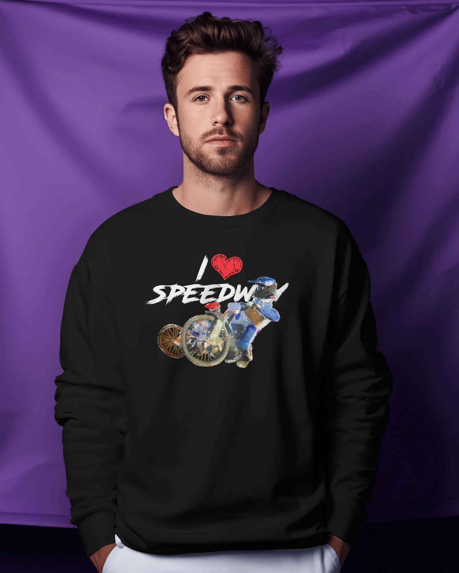 Bluza męska Klasyczna  Z nadrukiem  Grafika MZ20 I❤