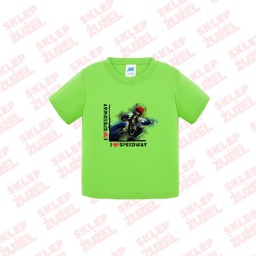 Koszulka dla Maluszka z żużlową grafiką MZ19 100% bawełna