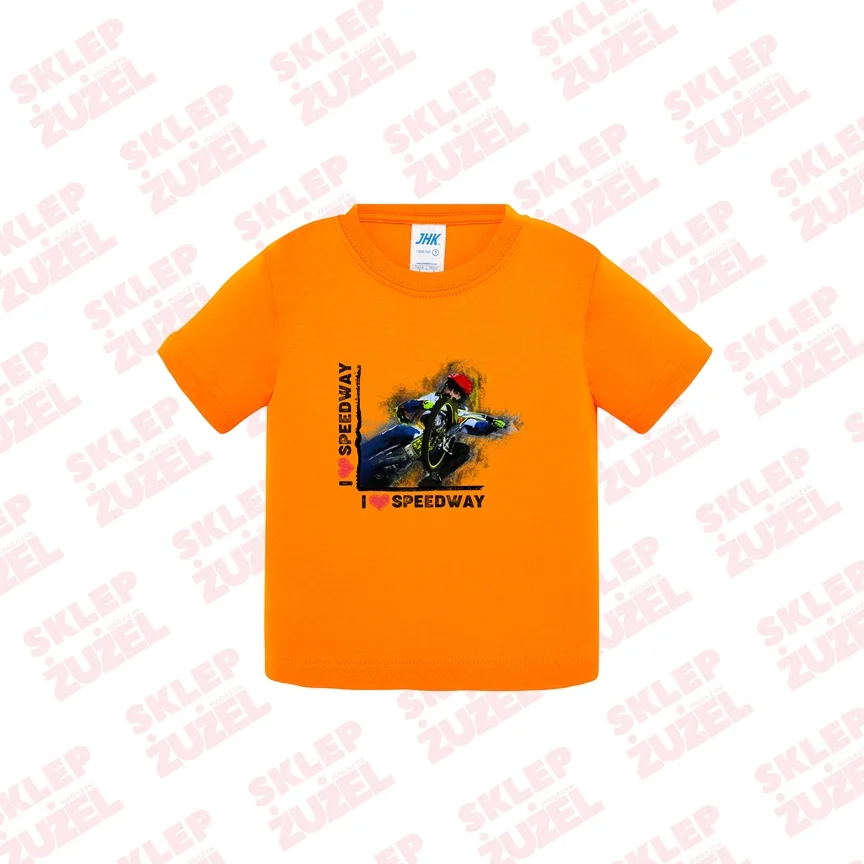 Koszulka dla Maluszka z żużlową grafiką MZ19 100% bawełna