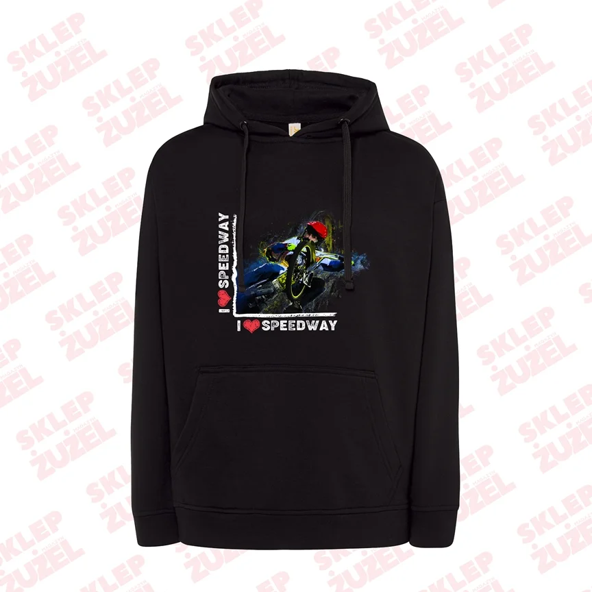 Bluza męska z kapturem Grafika MZ19 I❤