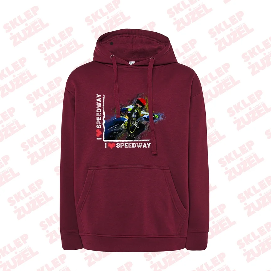 Bluza męska z kapturem Grafika MZ19 I❤