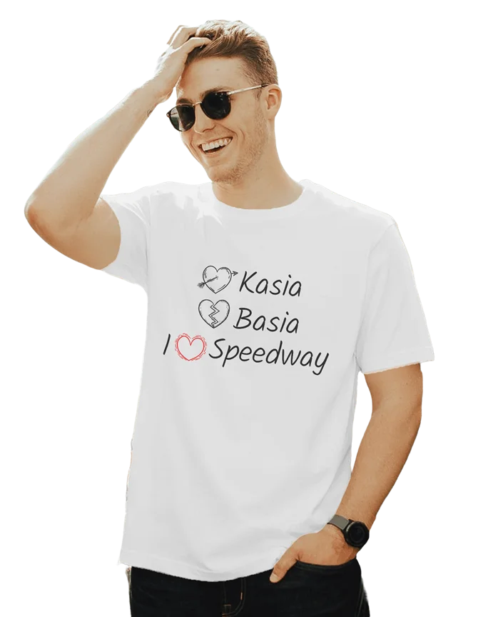 Koszulka Męska dla fana żużla z nadrukiem MZ21