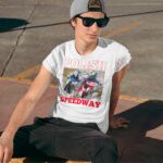 Koszulka Męska dla fana żużla z nadrukiem MZ28 Polish Speedway