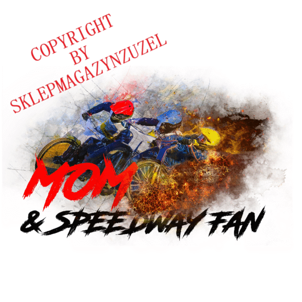 Torba bawełniana na zakupy dla mamy Mom&Speedway Fan MZ35
