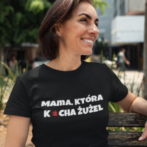 Koszulka Damska dla Mamy która kocha żużel MZ33