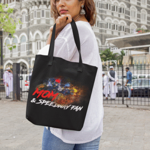 Torba bawełniana na zakupy dla mamy Mom&Speedway Fan MZ35