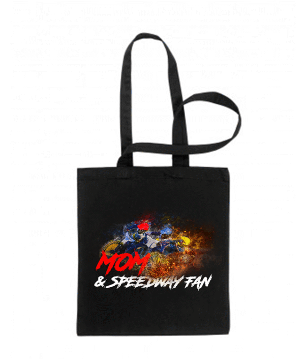 Torba bawełniana na zakupy dla mamy Mom&Speedway Fan MZ35