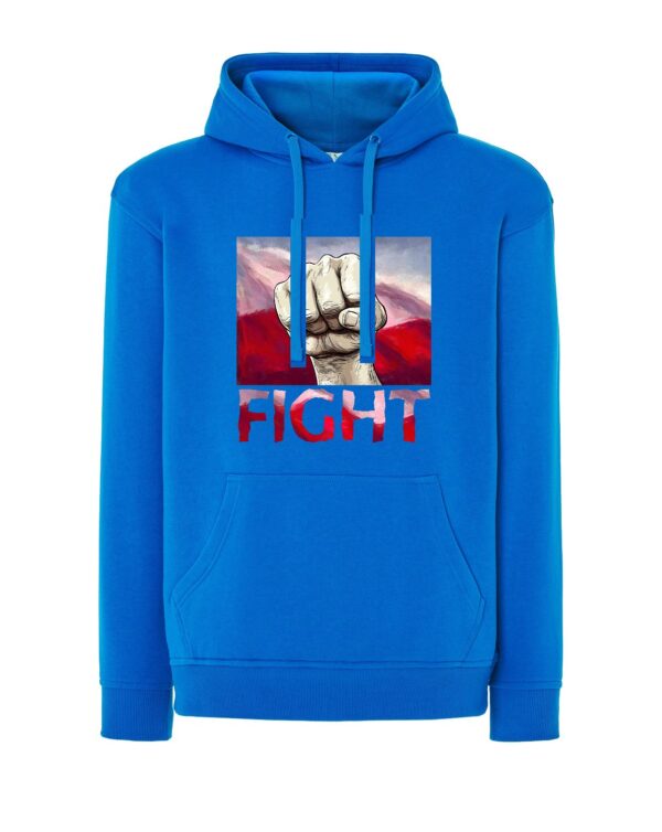Bluza męska z kapturem FIGHT MZ36 Także Duże Rozmiary Różne kolory