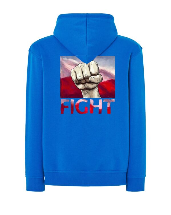 Bluza męska z kapturem FIGHT MZ36 Także Duże Rozmiary Różne kolory