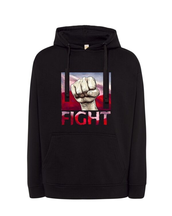 Bluza męska z kapturem FIGHT MZ36 Także Duże Rozmiary Różne kolory