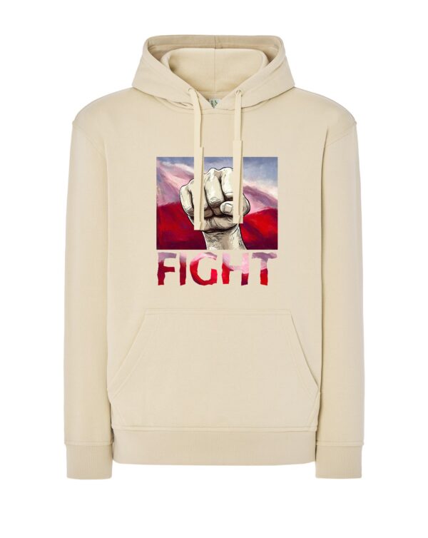 Bluza męska z kapturem FIGHT MZ36 Także Duże Rozmiary Różne kolory