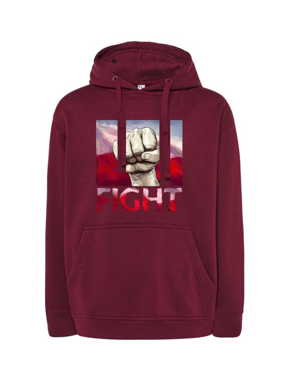 Bluza męska z kapturem FIGHT MZ36 Także Duże Rozmiary Różne kolory