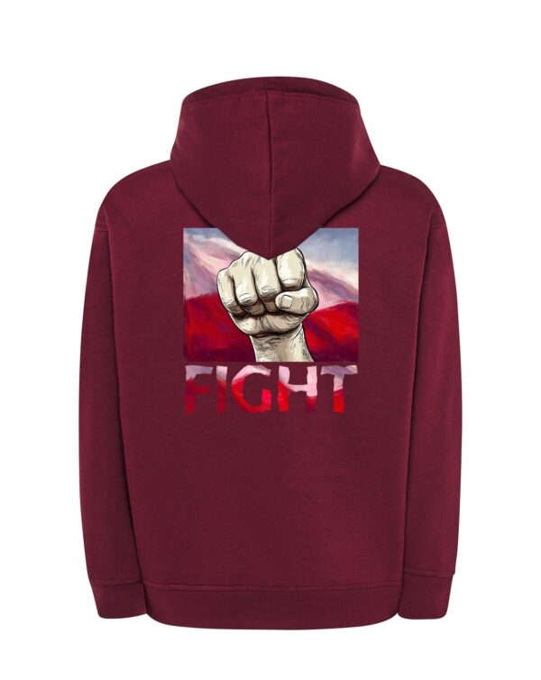Bluza męska z kapturem FIGHT MZ36 Także Duże Rozmiary Różne kolory