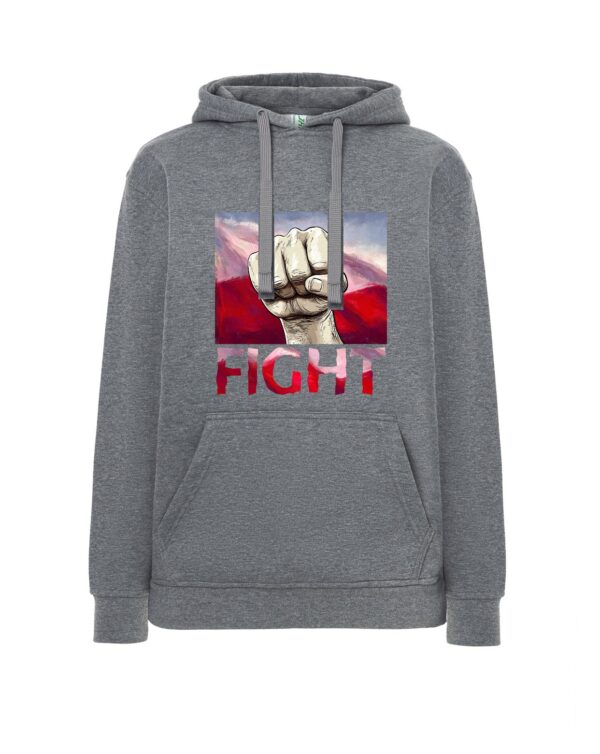 Bluza męska z kapturem FIGHT MZ36 Także Duże Rozmiary Różne kolory