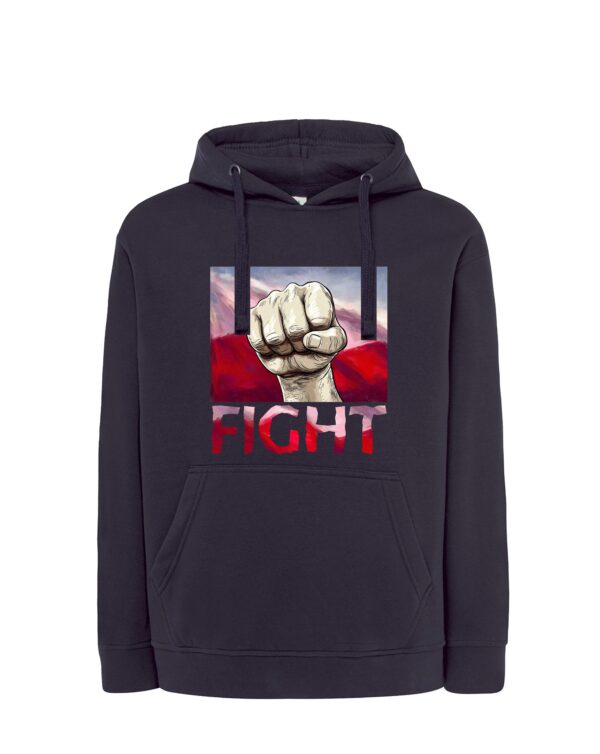 Bluza męska z kapturem FIGHT MZ36 Także Duże Rozmiary Różne kolory