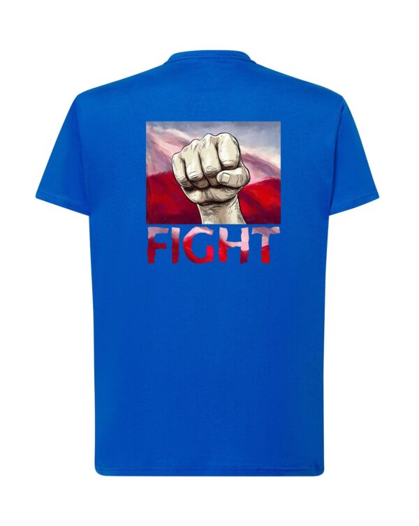 Koszulka premium z grafiką FIGHT - 4 lokalizacje nadruku