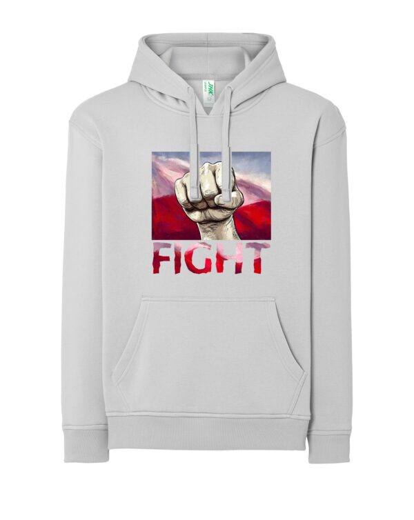 Bluza męska z kapturem FIGHT MZ36 Także Duże Rozmiary Różne kolory