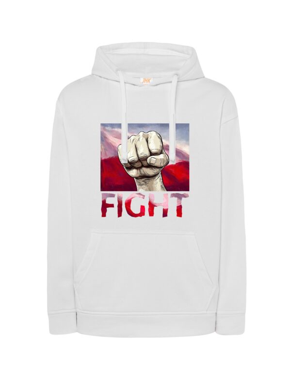 Bluza męska z kapturem FIGHT MZ36 Także Duże Rozmiary Różne kolory